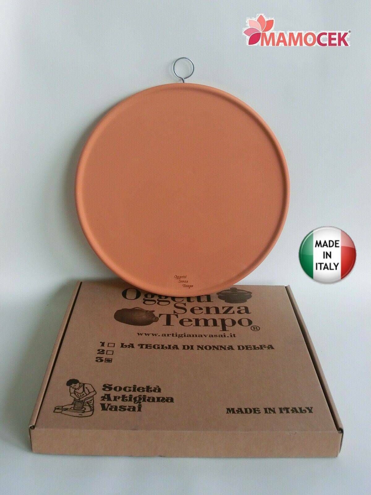 TEGLIA Terracotta 31cm testo piadina romagnola forno pizza