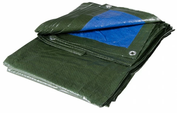 Telo occhiellato 2x3m 100gr/mq ombreggiante idrorepellente bordi rinforzati - immagine 2