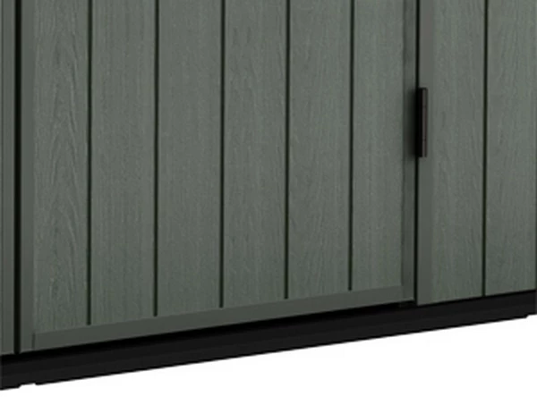 Casetta da giardino KETER resina Evotech DARWIN 6x4 cm.190x122x221H verde - immagine 5