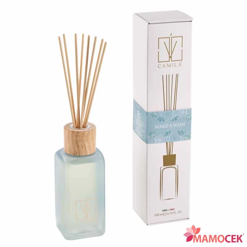 CAMILA Profumatore diffusore ambiente bastoncini 100ml MAKE A WISH