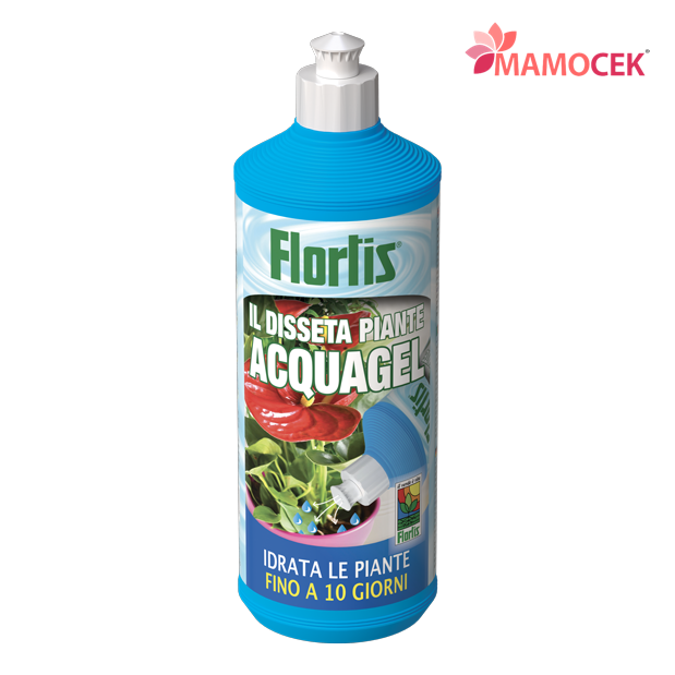 FLORTIS il disseta piante acquagel 1000ml lenta cessione fino a 10 giorni