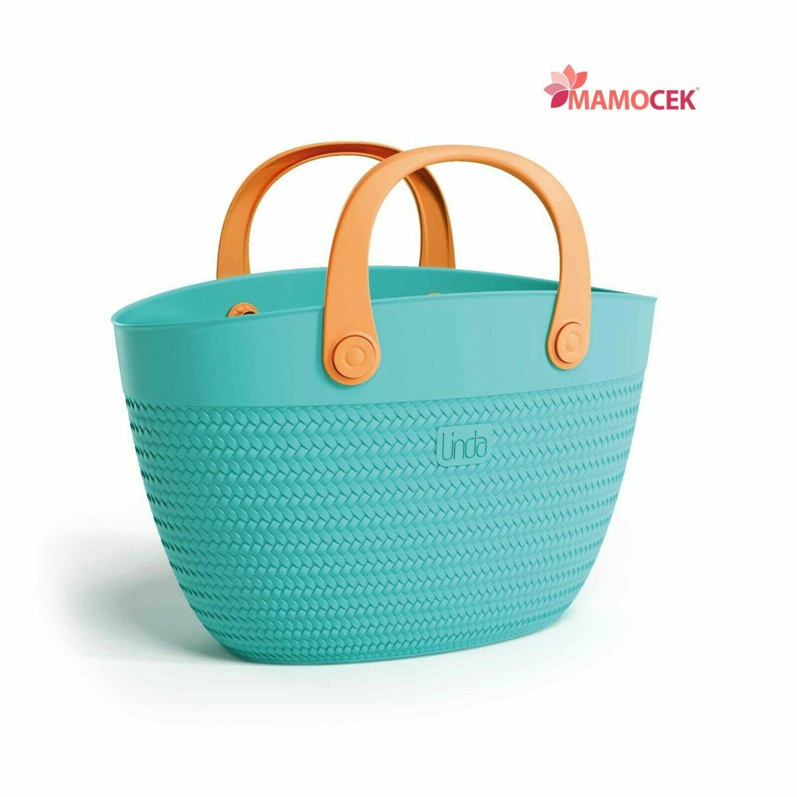 BORSA MARE LINDA spiaggia estate piscina PLASTICA impermeabile borsone 50x21 h30