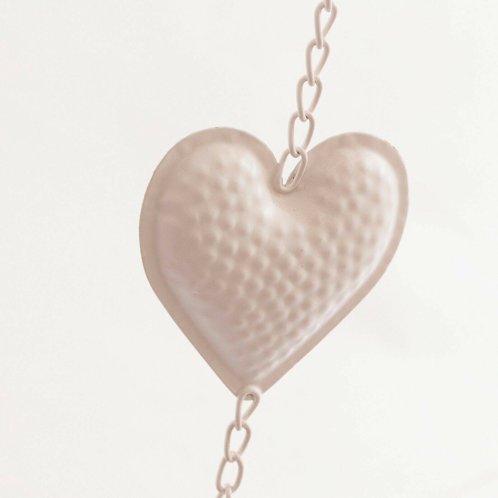 Rostikal Patina Chiave zum Cuore, Decorazione Appendere in Metallo, Set di Due