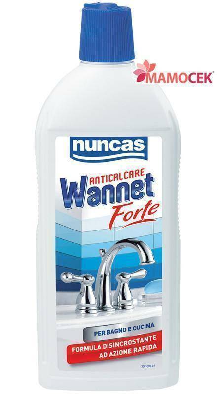 NUNCAS Wannet forte detergente anticalcare concentrato bagno cucina 500ml »  Mamocek