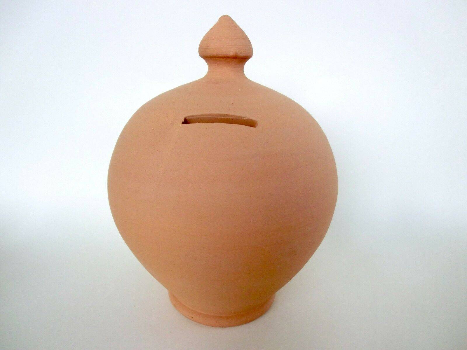 SALVADANAIO Terracotta 30cm senza tappo da rompere