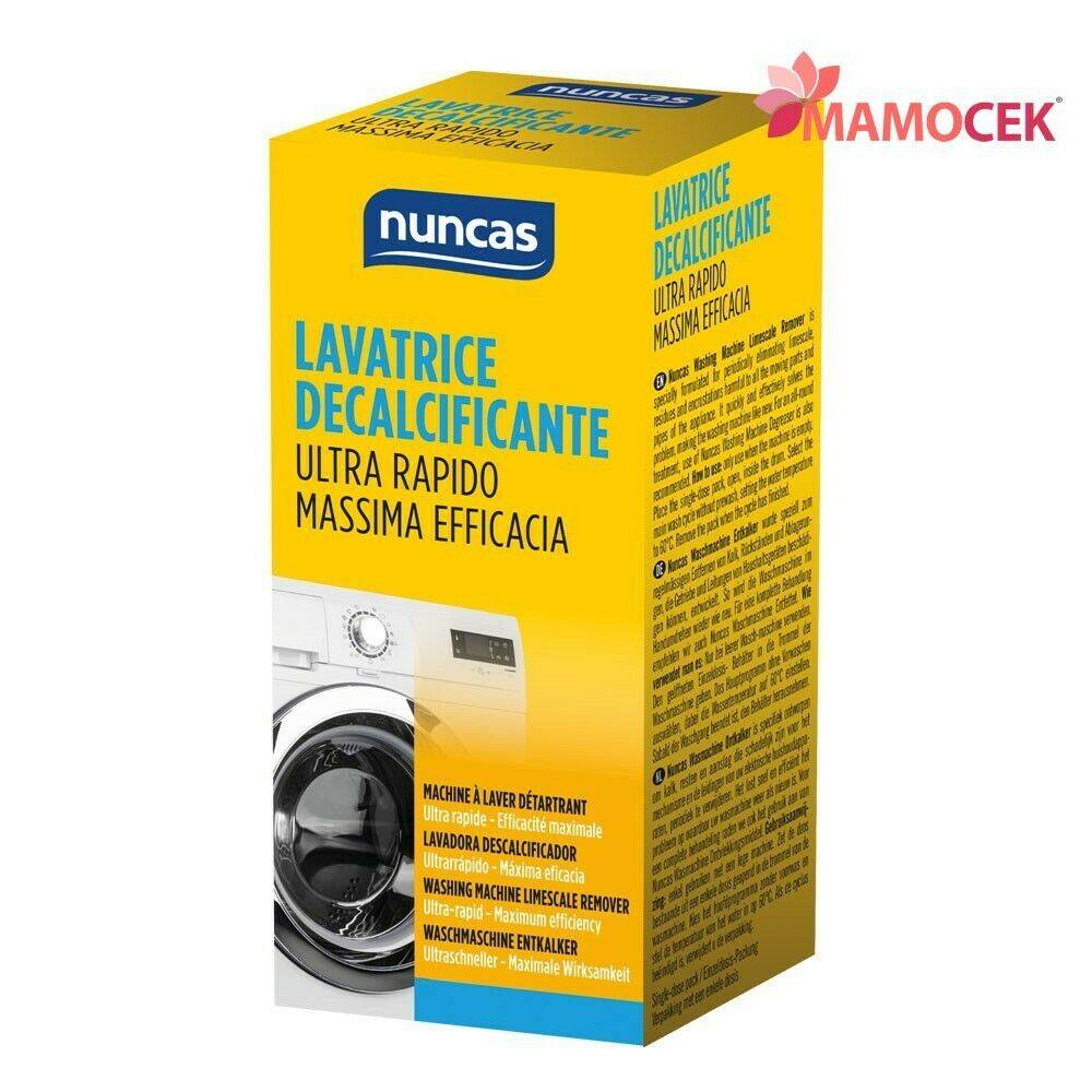 NUNCAS Lavatrice decalcificante ultra rapido trattamento anticalcare 250 gr  » Mamocek