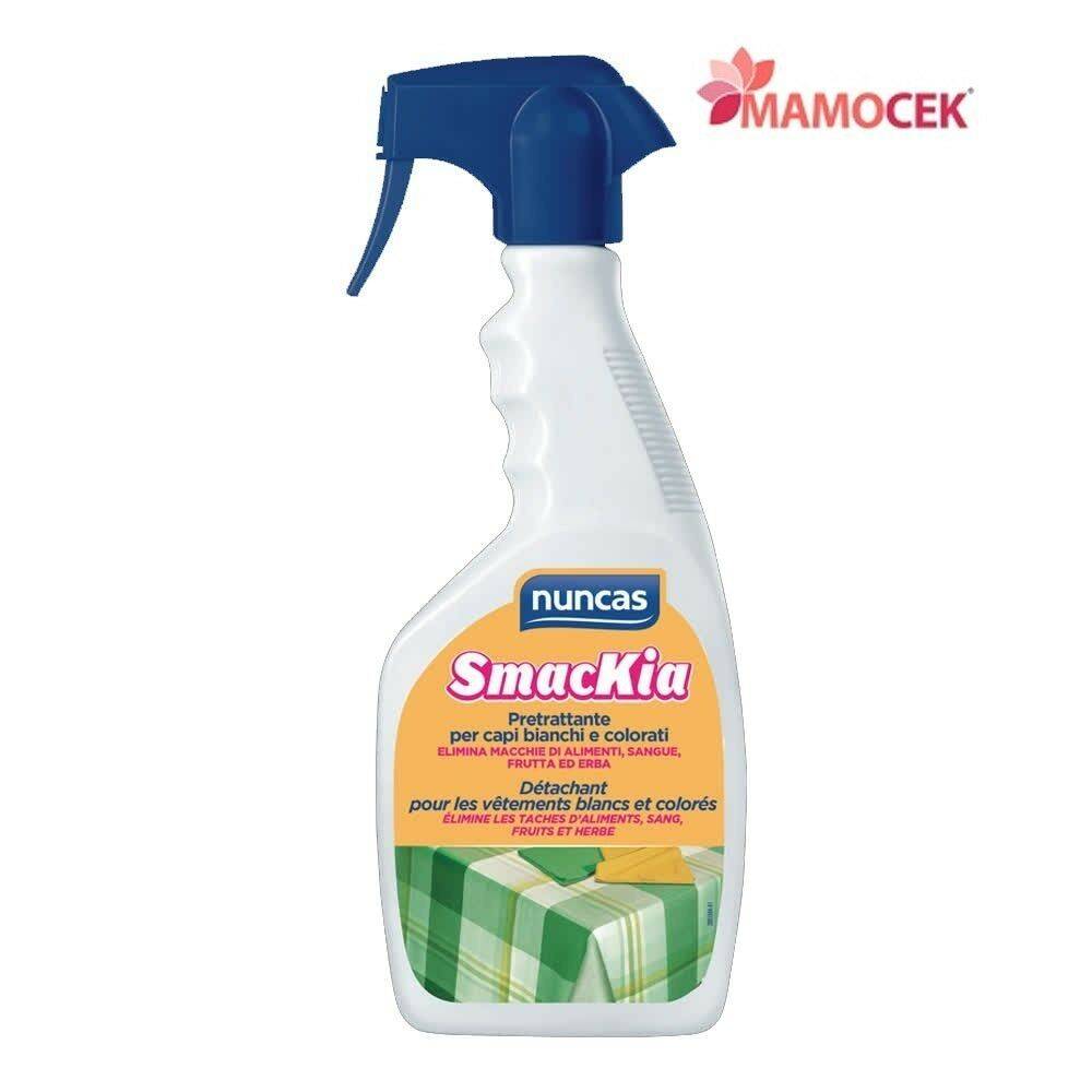 NUNCAS SMACKIA Detersivo Pretrattante Smacchiatore bucato Elimina macchie  500ml » Mamocek