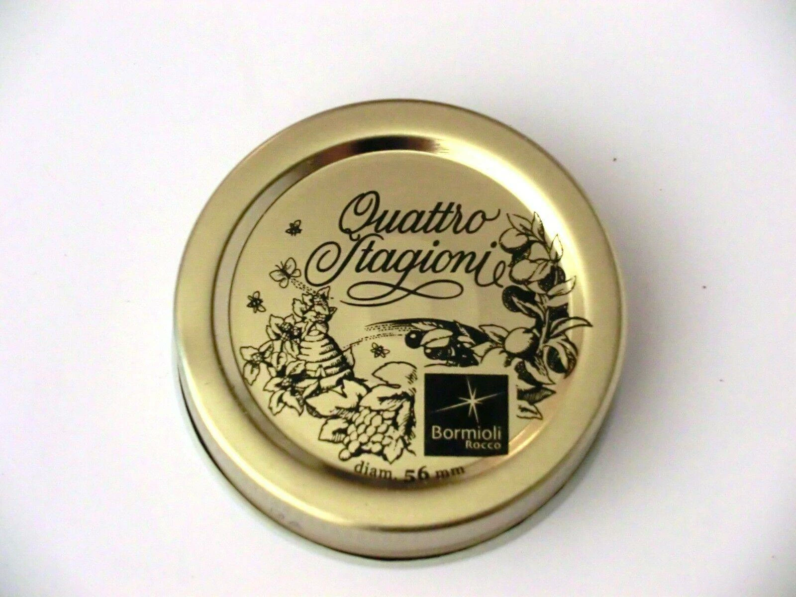 CAPSULA Tappo 6 pezzi 56mm Bormioli 4 stagioni fiocco