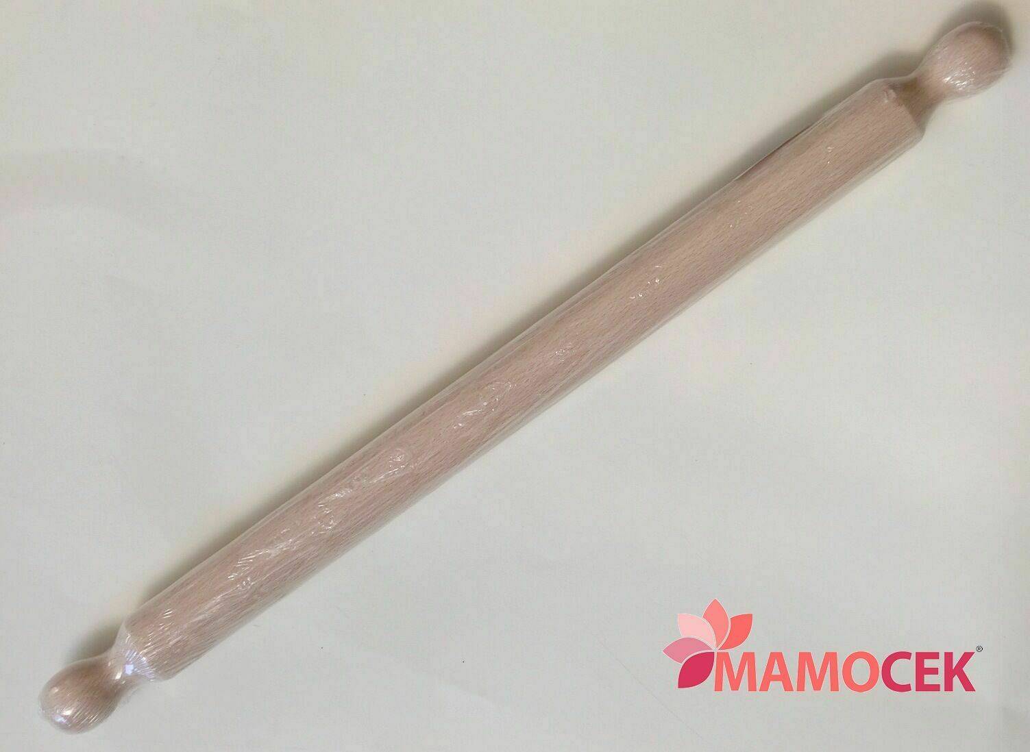 Mattarello Piccolo In Silicone Con Manico In Legno 22,9 Cm - Antiaderente Per Pizza, Pasta E Fondente