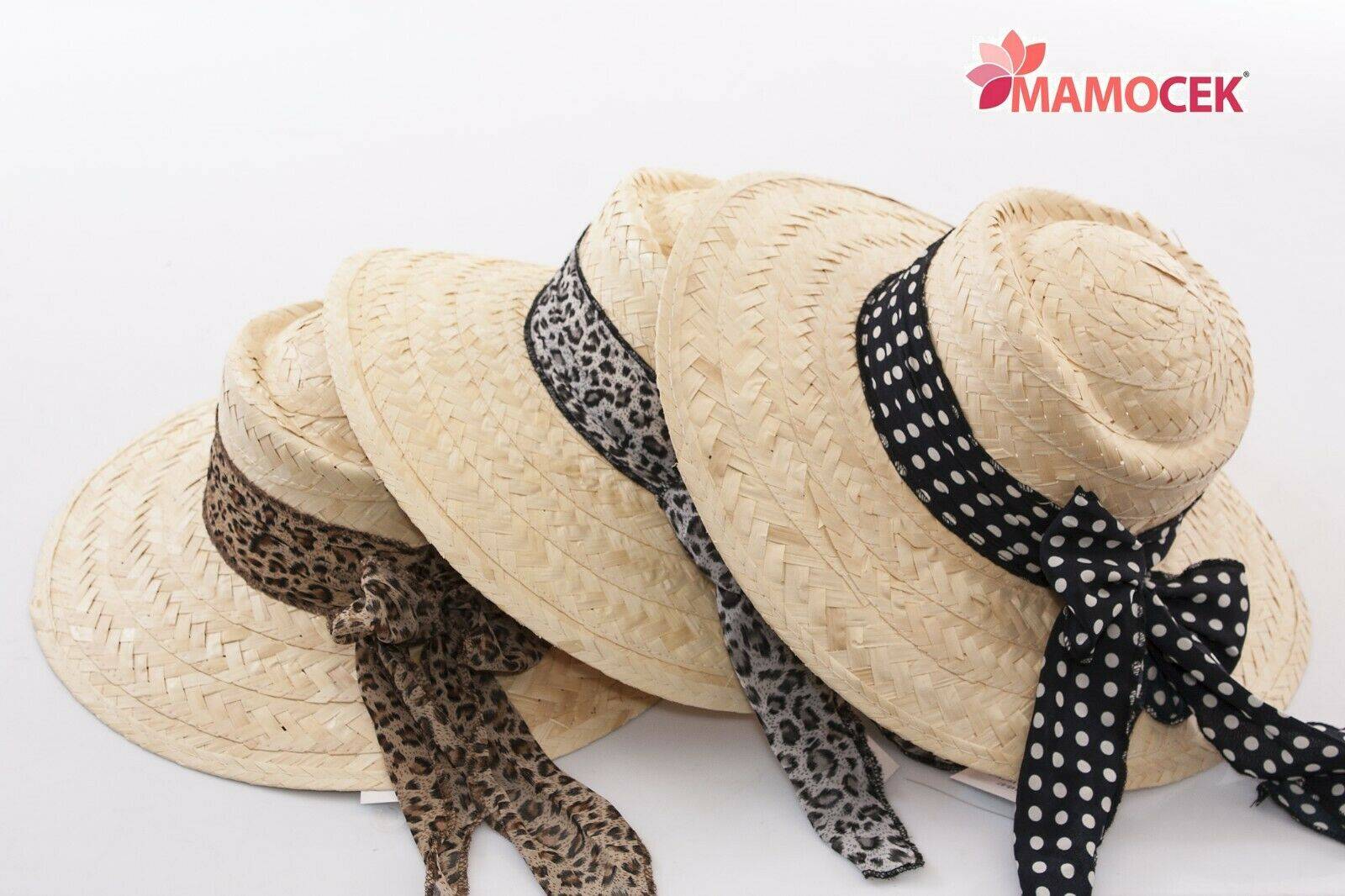 CAPPELLO Donna tesa larga passeggio spiaggia mare paglia fascia tessuto »  Mamocek